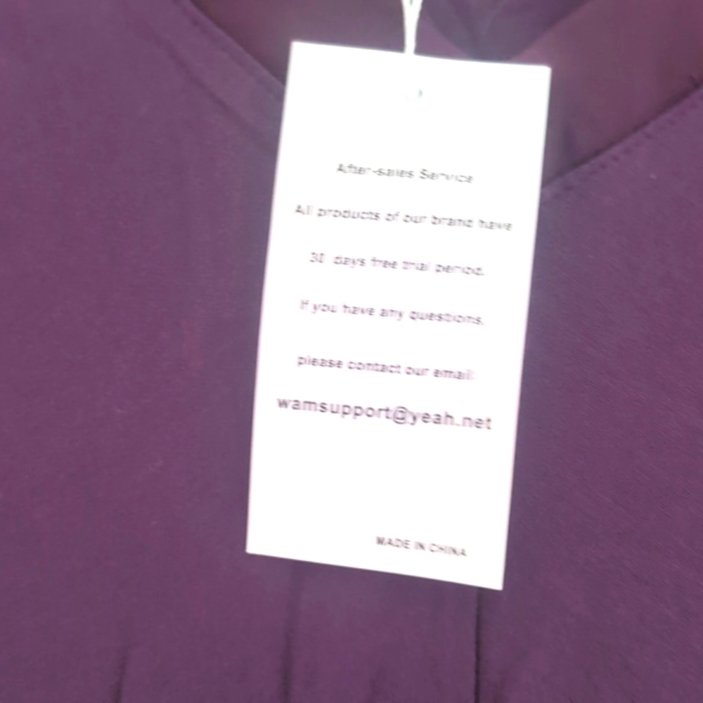NWTG Medium Purple Elegant Women's Cocktail Dress - Picture 4 of 8